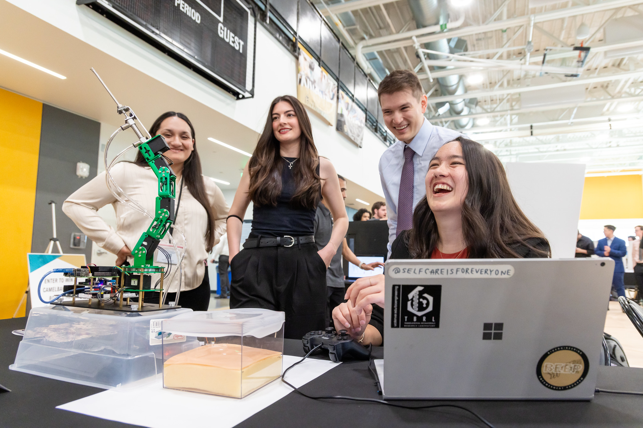 CEDC Biomedical Students at the Capstone