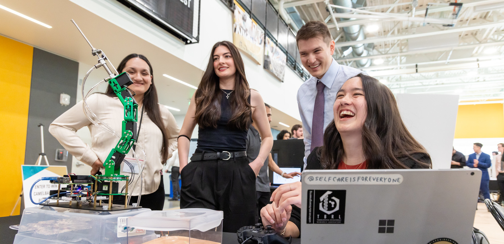 CEDC Biomedical Students at the Capstone