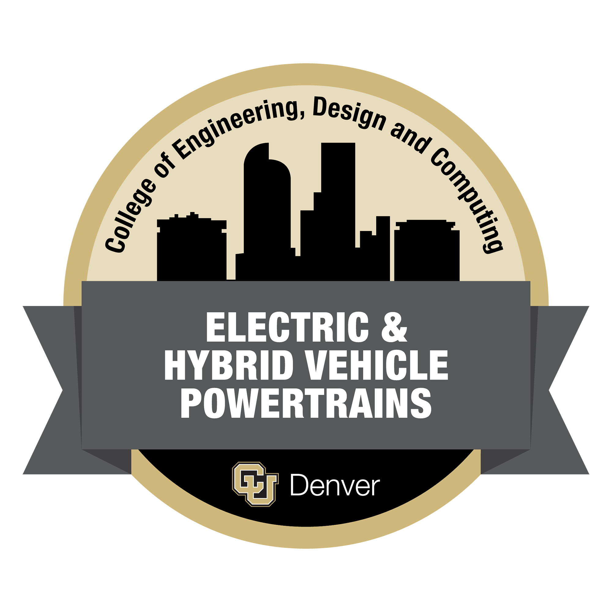 Electric and Hybrid Vehicle Powertrains Micro-credential Badge